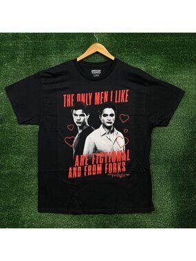 Twilight The Only Men I Like are From Forks T-Shirt Size Extra Large